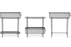 Adoreganizer Multifunktionaler Beistelltisch, grau, 65.5x29x76.5 cm