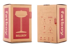 Bellboy Kabellose Tischlampe, beige, 18x18x30 cm