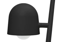 Big Lebow Arc lamp, schwarz, 186x234 cm