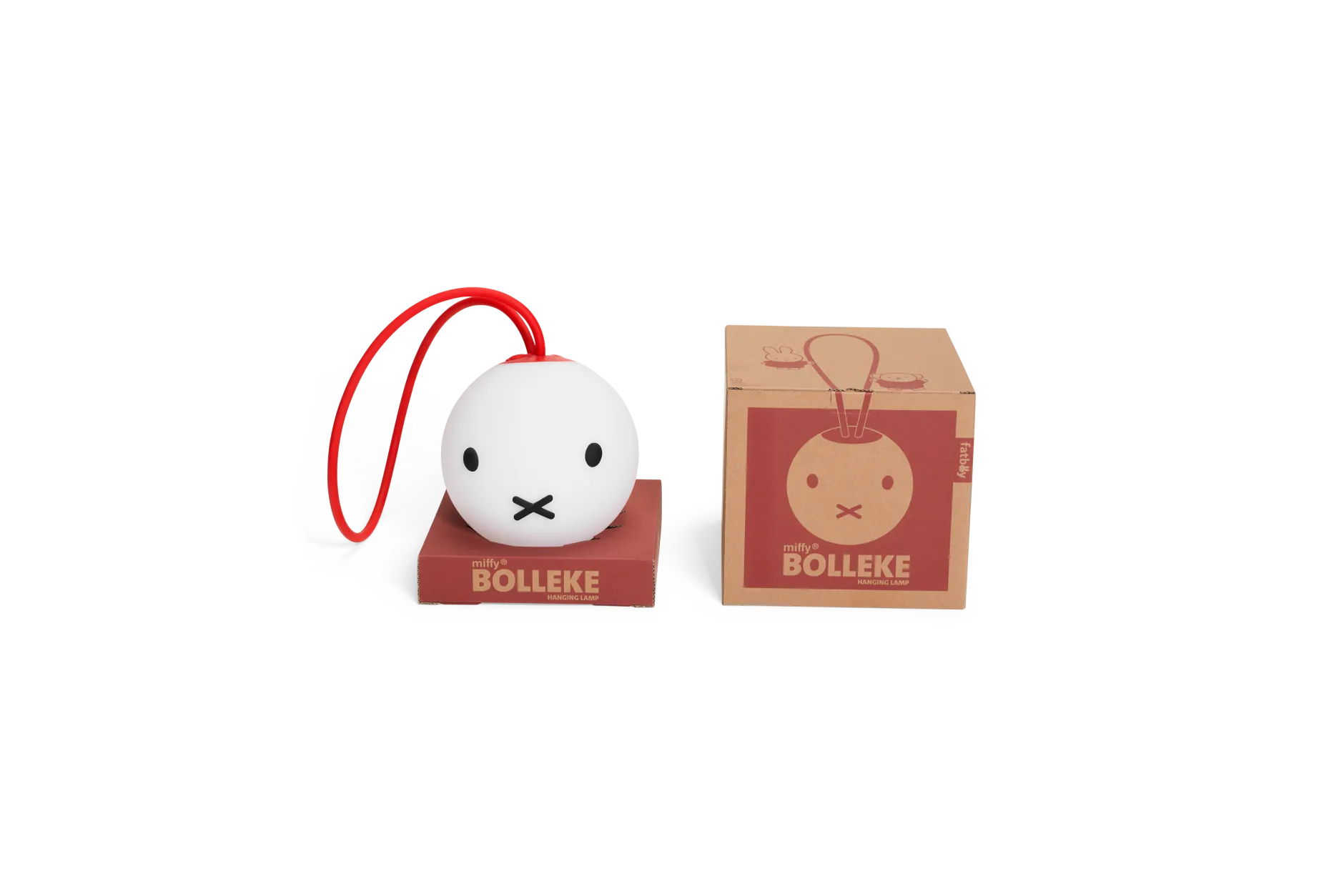 Bolleke x Miffy Wiederaufladbare Lampe, 20x20x20 cm