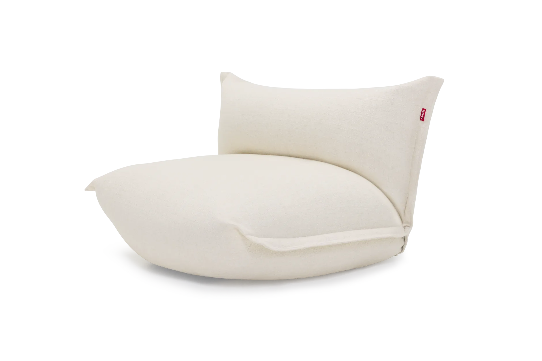 BonBaron Slim Boucle Loungesessel, beige, 102x85x75 cm