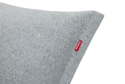 BonBaron Slim Boucle Loungesessel, grau, 102x85x75 cm