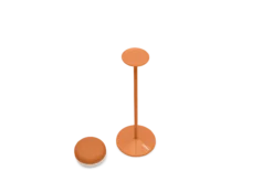 Cheerio Kabellose Tischlampe, orange, 8x8x25.8 cm
