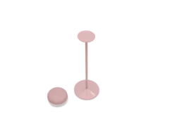 Cheerio Kabellose Tischlampe, rosa, 8x8x25.8 cm
