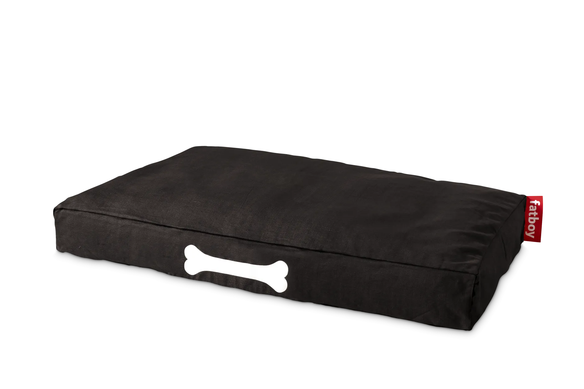 Doggielounge L Canvas Hundebetten, schwarz, 80x120x15 cm