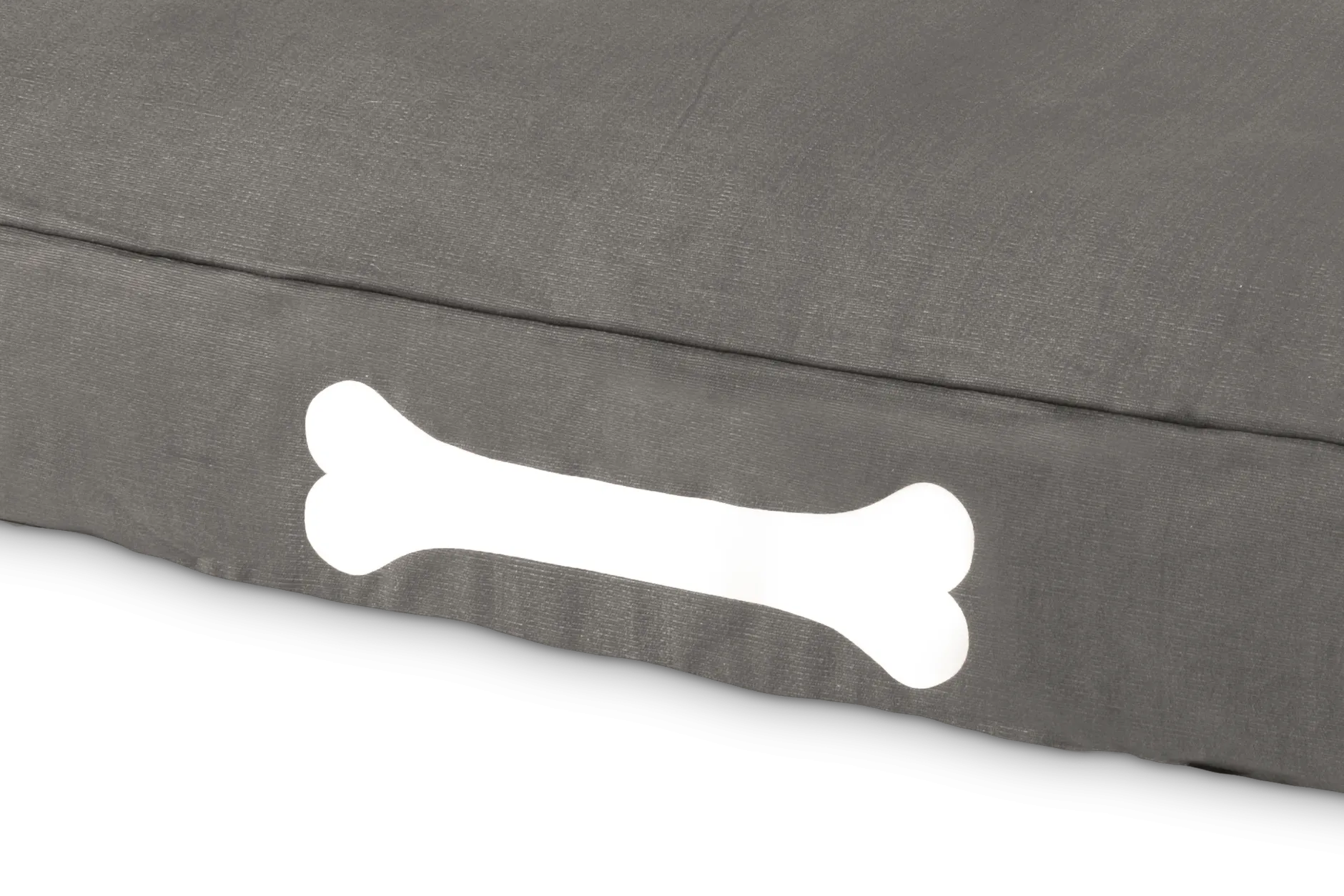 Doggielounge L Canvas Hundebetten, grau, 80x120x15 cm