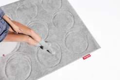 Dot Carpet Teppich, grau, 230x160 cm