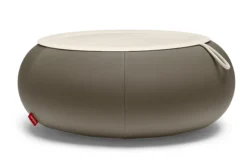 Dumpty Outdoor Outdoor-Beistelltische, grau, 78x78x21 cm