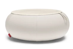 Dumpty Outdoor Outdoor-Beistelltische, grau, 78x78x21 cm