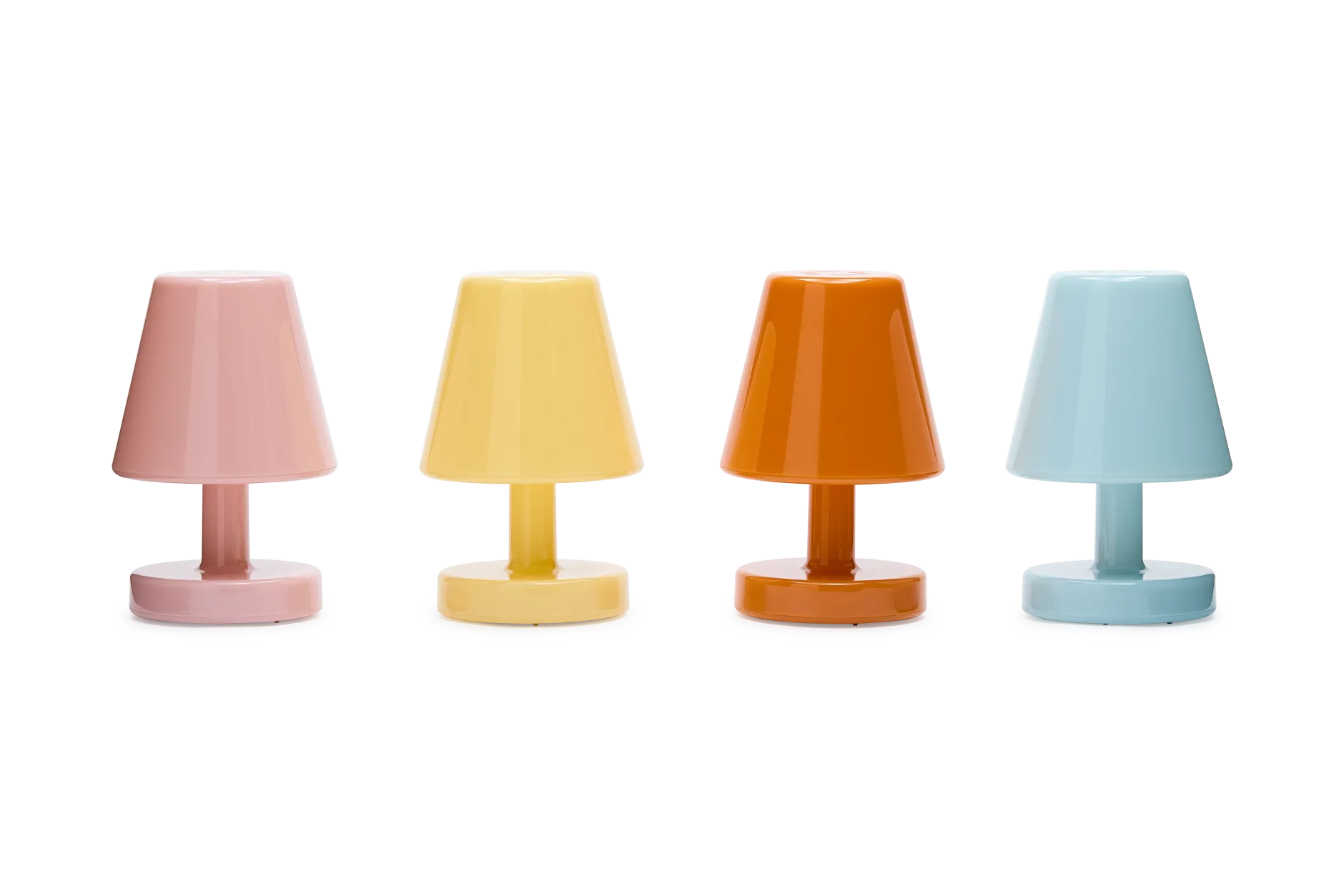 Edison The Ambiance Wiederaufladbare Lampe, gelb, 16.5x16.5x25.3 cm