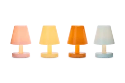 Edison The Ambiance Wiederaufladbare Lampe, blau, 16.5x16.5x25.3 cm