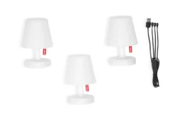 Edison the Mini Kleine wiederaufladbare Tischlampen, 9.7x15 cm