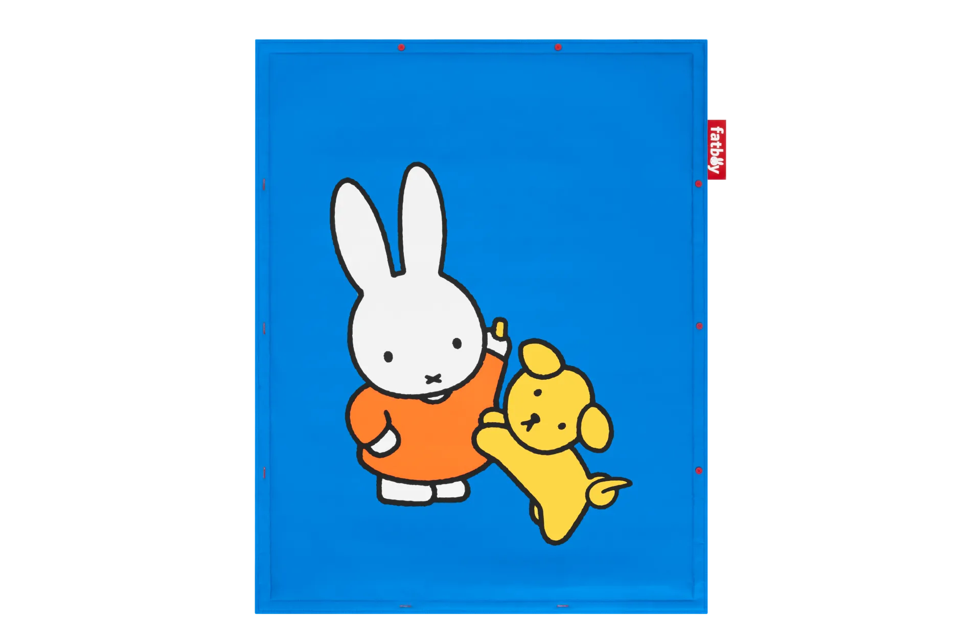 Flying Carpet x Miffy Miffy Spielteppich, blau, 180x140 cm