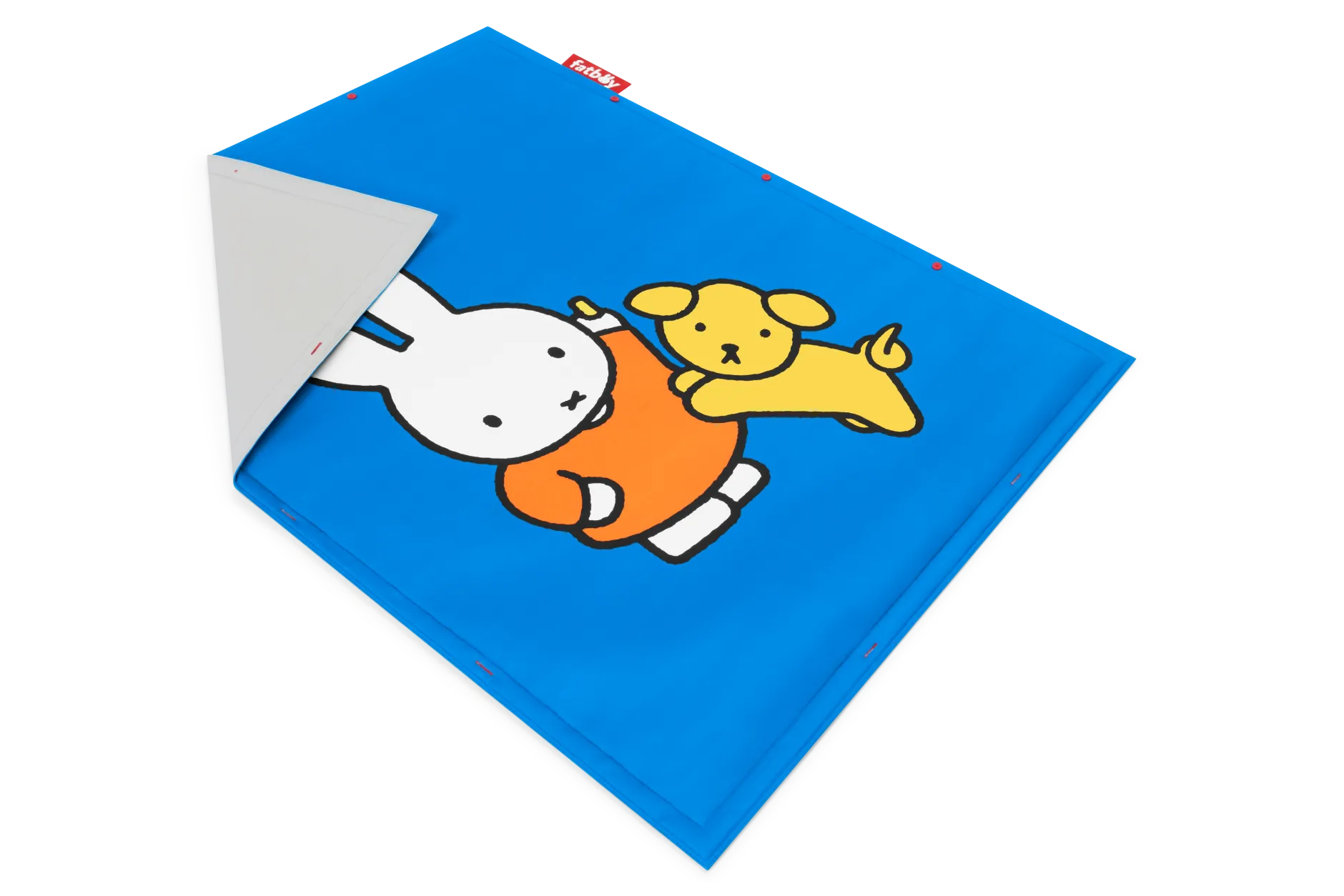 Flying Carpet x Miffy Miffy Spielteppich, blau, 180x140 cm