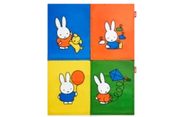 Flying Carpet x Miffy Miffy Spielteppich, blau, 180x140 cm