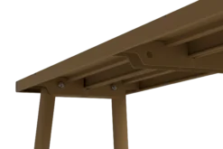 Fred's Bench Gartenbank, braun, 160x40x46.5 cm