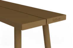 Fred's Bench Gartenbank, braun, 160x40x46.5 cm