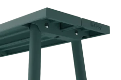 Fred's Bench Gartenbank, grün, 160x40x46.5 cm