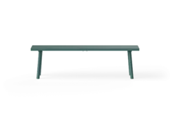 Fred's Bench Gartenbank, grün, 160x40x46.5 cm