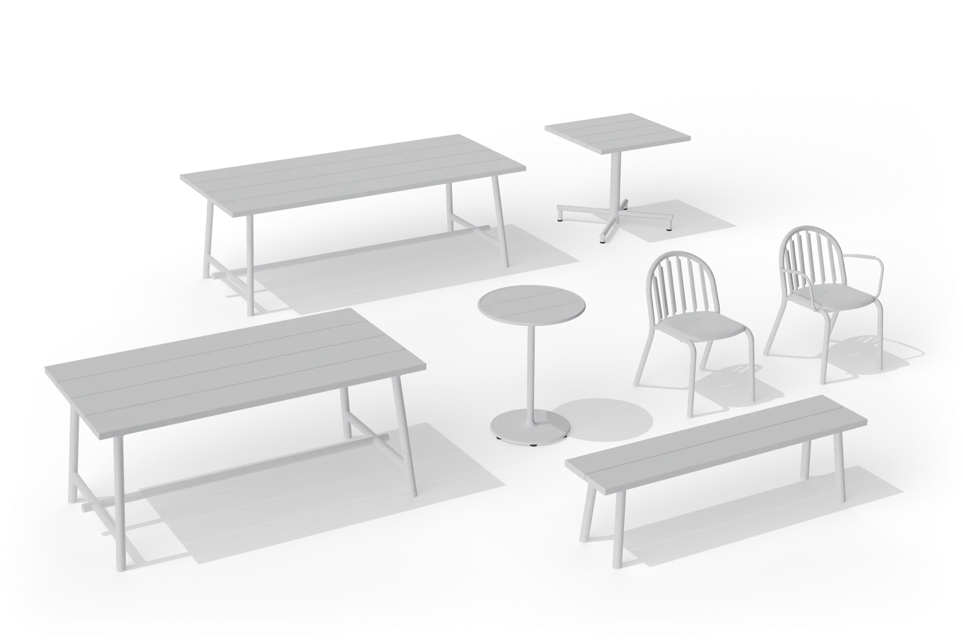 Fred's Bench Gartenbank, 160x40x46.5 cm