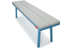 Fred's Bench Pillow Outdoor-kissen, grau, 160x40x3.5 cm