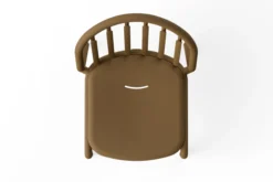 Fred's Chair Gartenstuhl, braun, 52x56x80.5 cm