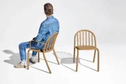 Fred's Chair Gartenstuhl, braun, 52x56x80.5 cm
