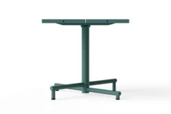 Fred's Square Bistreau Kleiner quadratischer Gartentisch, grün, 80x80x76 cm