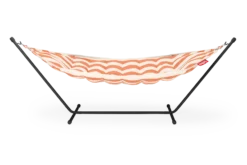 Headdemock Superb Stripe Orange Creme Hängematte mit Gestell, 270x138x110 cm