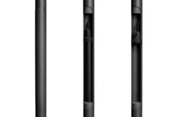 Jolly Trolley Mobile Bartisch, schwarz, 78x55x200 cm