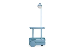 Jolly Trolley Mobile Bartisch, blau, 78x55x200 cm