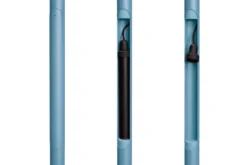 Jolly Trolley Mobile Bartisch, blau, 78x55x200 cm