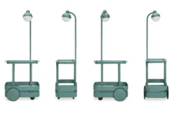 Jolly Trolley Mobile Bartisch, grün, 78x55x200 cm