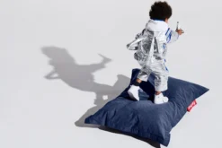Junior Canvas Kindersitzsack, blau, 100x130 cm