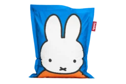 Junior Nylon x Miffy / Boris Miffy Sitzsack, blau, 130x100 cm