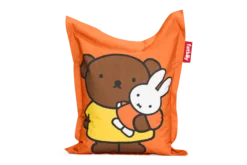 Junior Nylon x Miffy / Boris Miffy Sitzsack Boris, orange, 130x100 cm