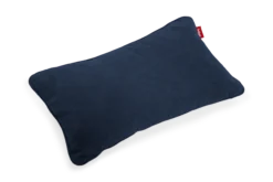 King Pillow Cord Dekokissen, blau, 66x40 cm