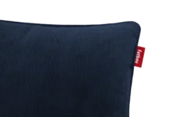 King Pillow Cord Dekokissen, blau, 66x40 cm