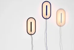 Led's Strip Wandleuchte, beige, 36.5x18.9x7 cm