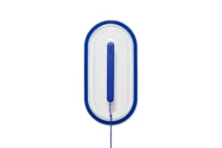 Led's Strip Wandleuchte, blau, 36.5x18.9x7 cm