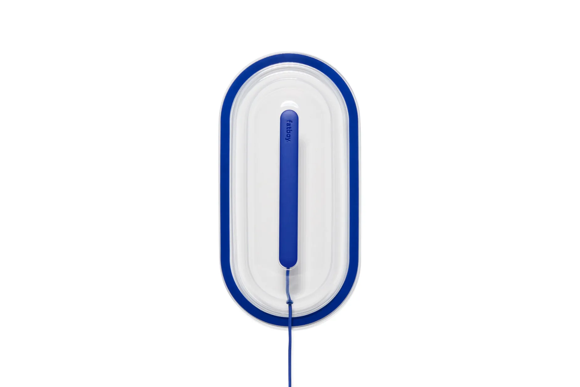 Led's Strip Wandleuchte, blau, 36.5x18.9x7 cm