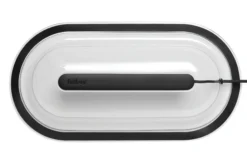 Led's Strip Wandleuchte, schwarz, 36.5x18.9x7 cm