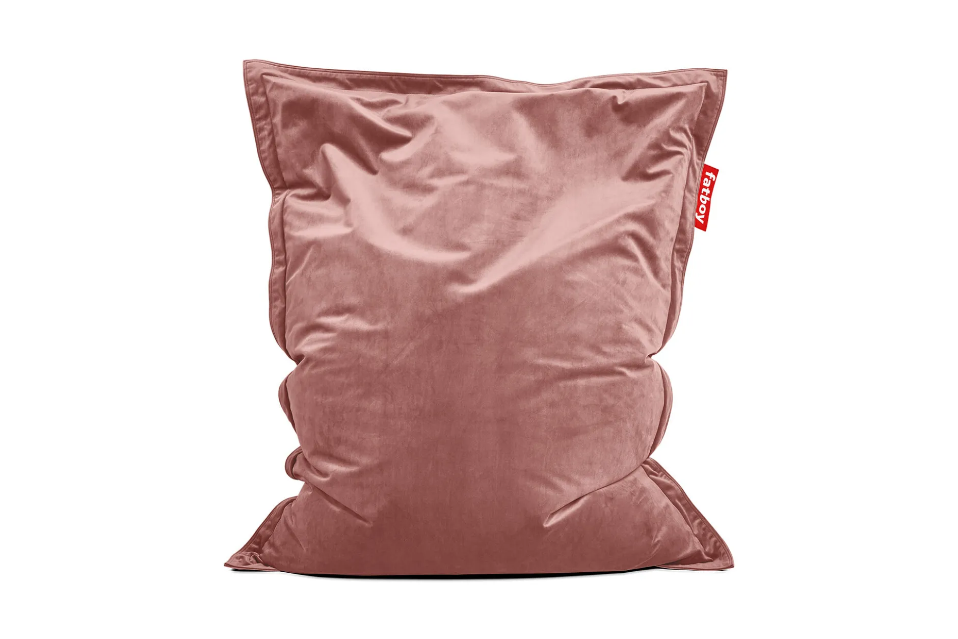 Original Slim Velvet Samt-Sitzsack, rosa, 120x155 cm