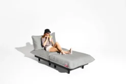Paletti Seat Royal Modulares Loungesofa, grau, 100x100x90 cm
