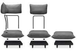 Paletti Set Large Modulares Outdoor-Loungeset, 280x190x90 cm