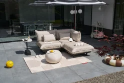 Paletti Set Medium Royal + Table Modulares Outdoor-Loungeset, 190x190x90 cm