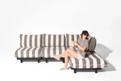 Paletti Set Medium + Table Modulares Outdoor-Loungeset, 190x190x90 cm