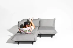 Paletti Set Small Royal Modulares Outdoor-Loungeset, 190x100x90 cm