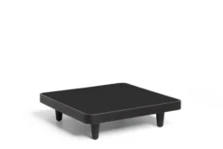 Paletti table Gartentisch für Paletti, schwarz, 90x90x22.5 cm