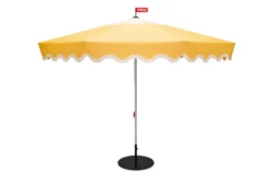 Pensol + Base Black Sonnenschirm mit Fuß, 350x350x280 cm